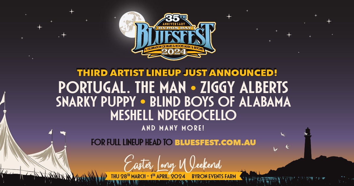 Bluesfest Drops Third Artist Announcement For 2024 With More To Come